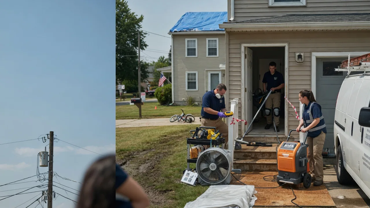 Water Damage Repair in Lebanon, WI near me